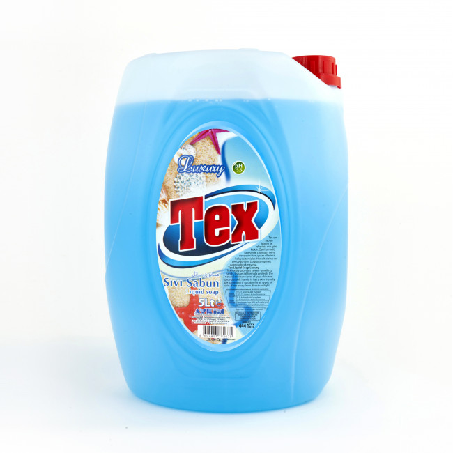 Tex Antibakteriyel Sıvı Sabun pH:5,5 5kg Tex Antibakteriyel Sıvı Sabun pH:5,5 5kg