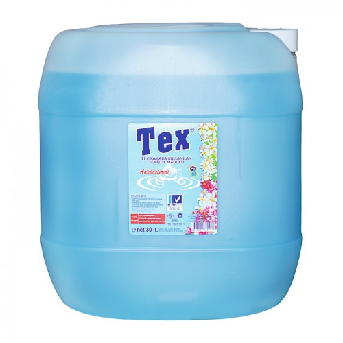 Tex Antibakteriyel Sıvı El Sabunu PH:5.5 30kg