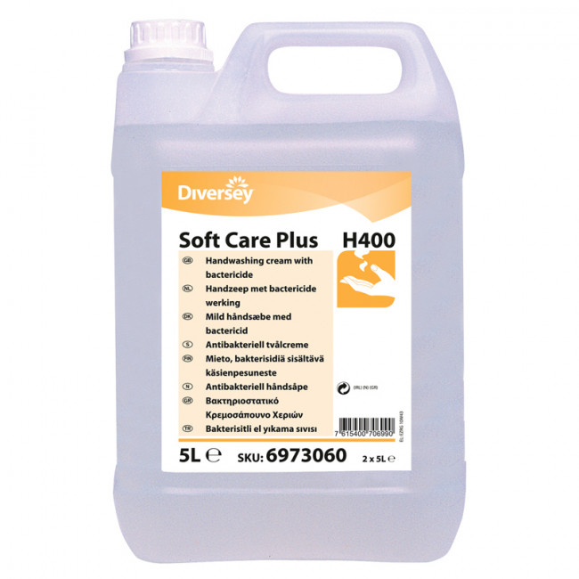 Softcare Plus H400 Antibakteriyel Sıvı El Sabunu 5,2kg Softcare Plus H400 Antibakteriyel Sıvı El Sabunu 5,2kg