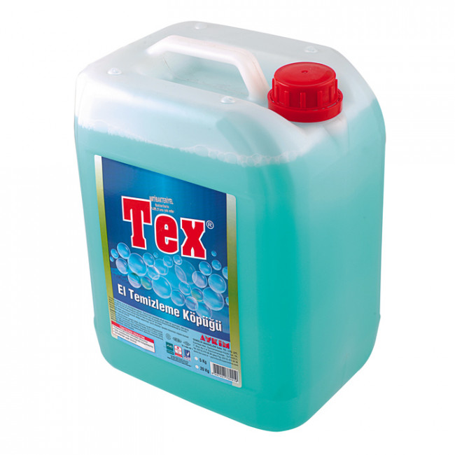 Tex Köpük Sabun Antibakteriyel pH:5.5 5kg Tex Köpük Sabun Antibakteriyel pH:5.5 5kg