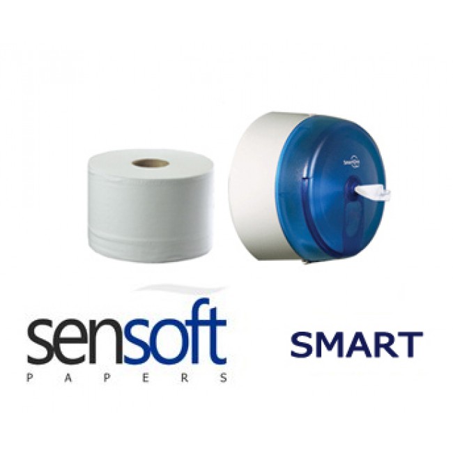 Sensoft Ortadan Çekmeli Tuvalet Kağıdı 5kg 6lı