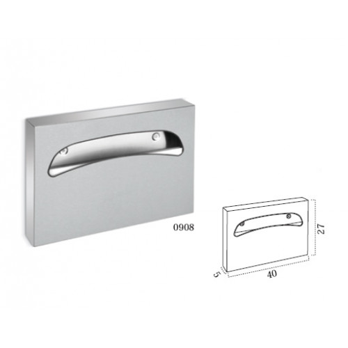 Klozet Kapak Örtüsü Dispenseri Metal (304 Kalite)