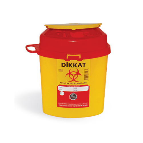 Tıbbi Atık Kovası Smart 1,3lt