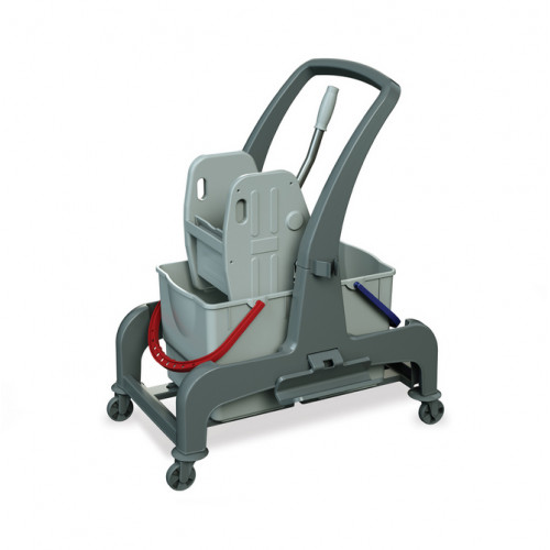 Procart Jet 720S Çift Kovalı Presli Temizlik Arabası