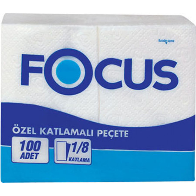 Focus Garson Katlama Peçete 30x36cm 100lü Focus Garson Katlama Peçete 30x36cm 100lü
